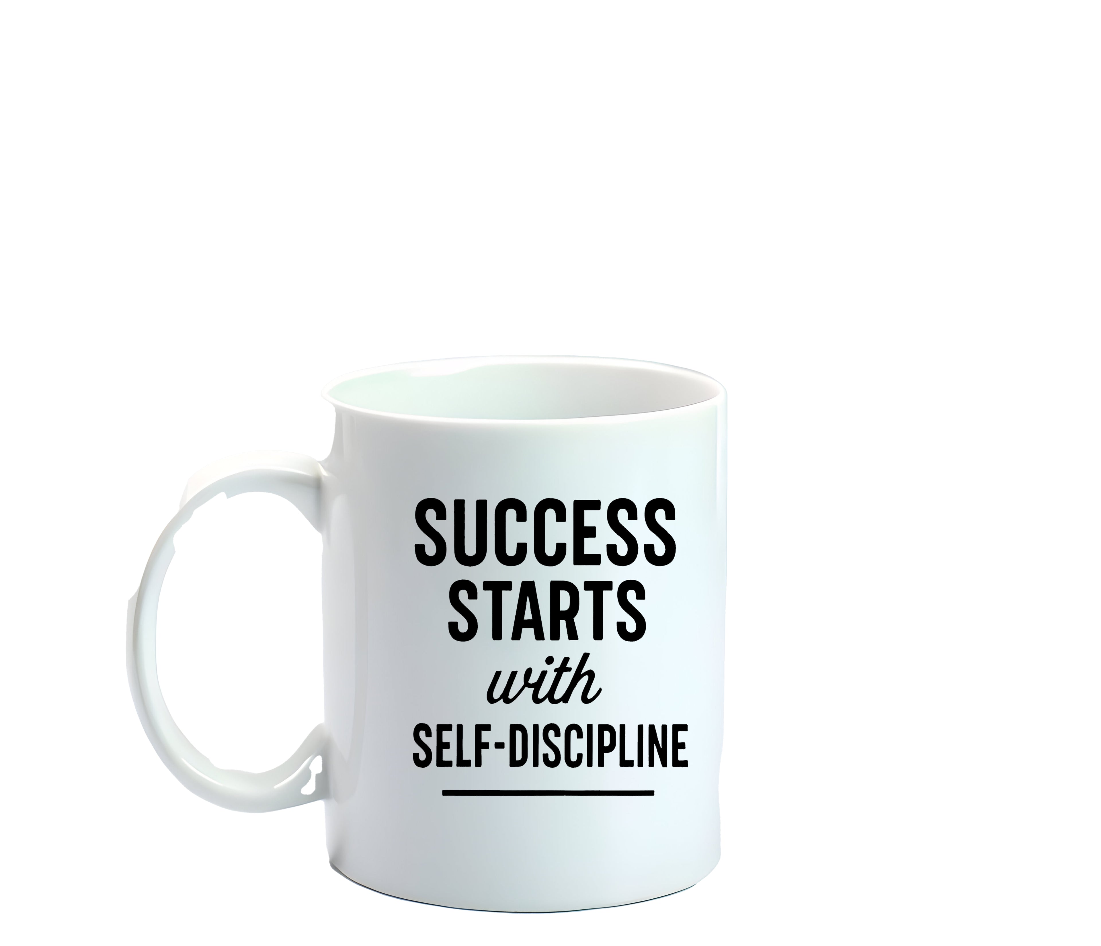 Success Starts with Self-Discipline — 11 oz ORCA® Motivational Mug