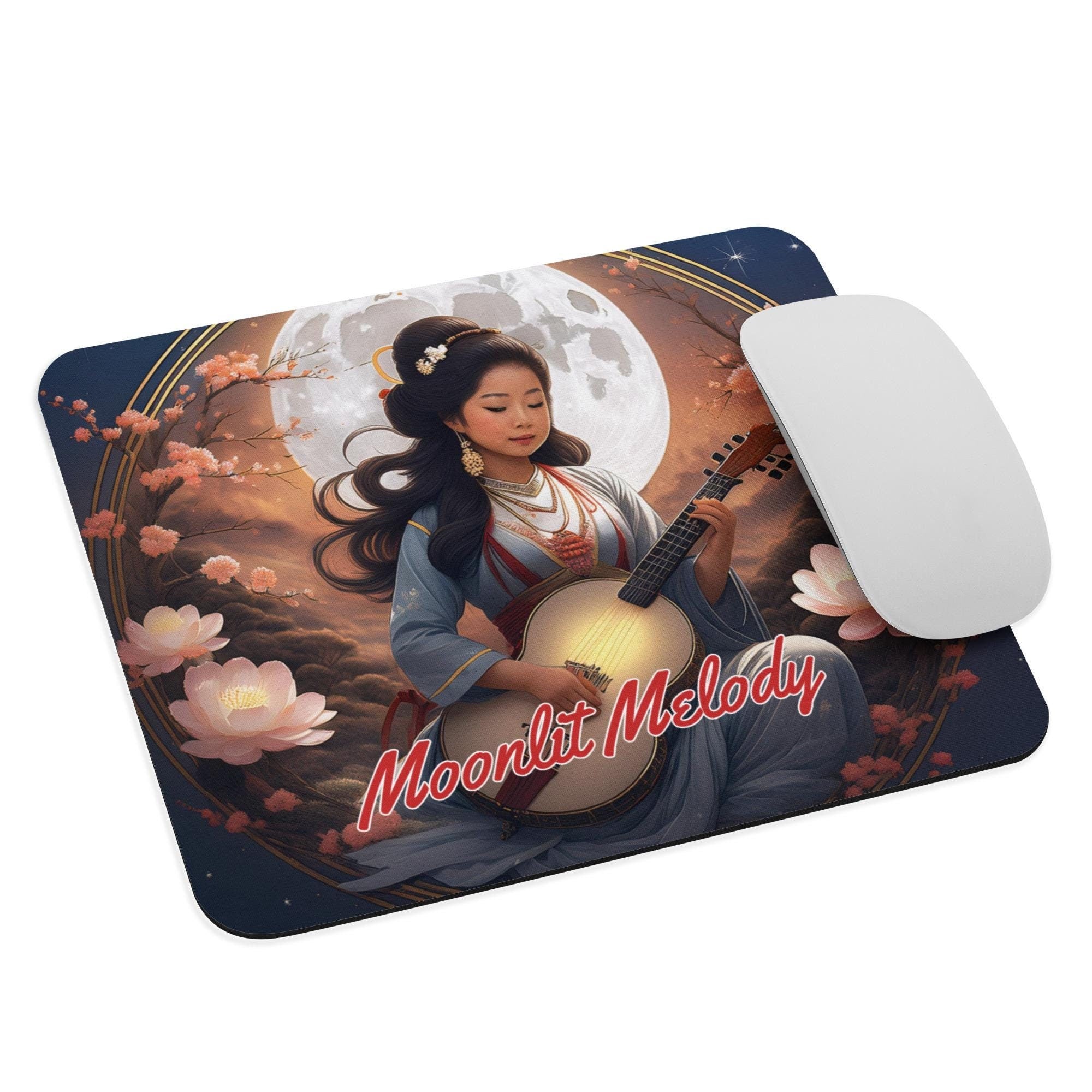 Moonlight Celestial Mouse Pad – Dreamy Home & Office Desk Decor