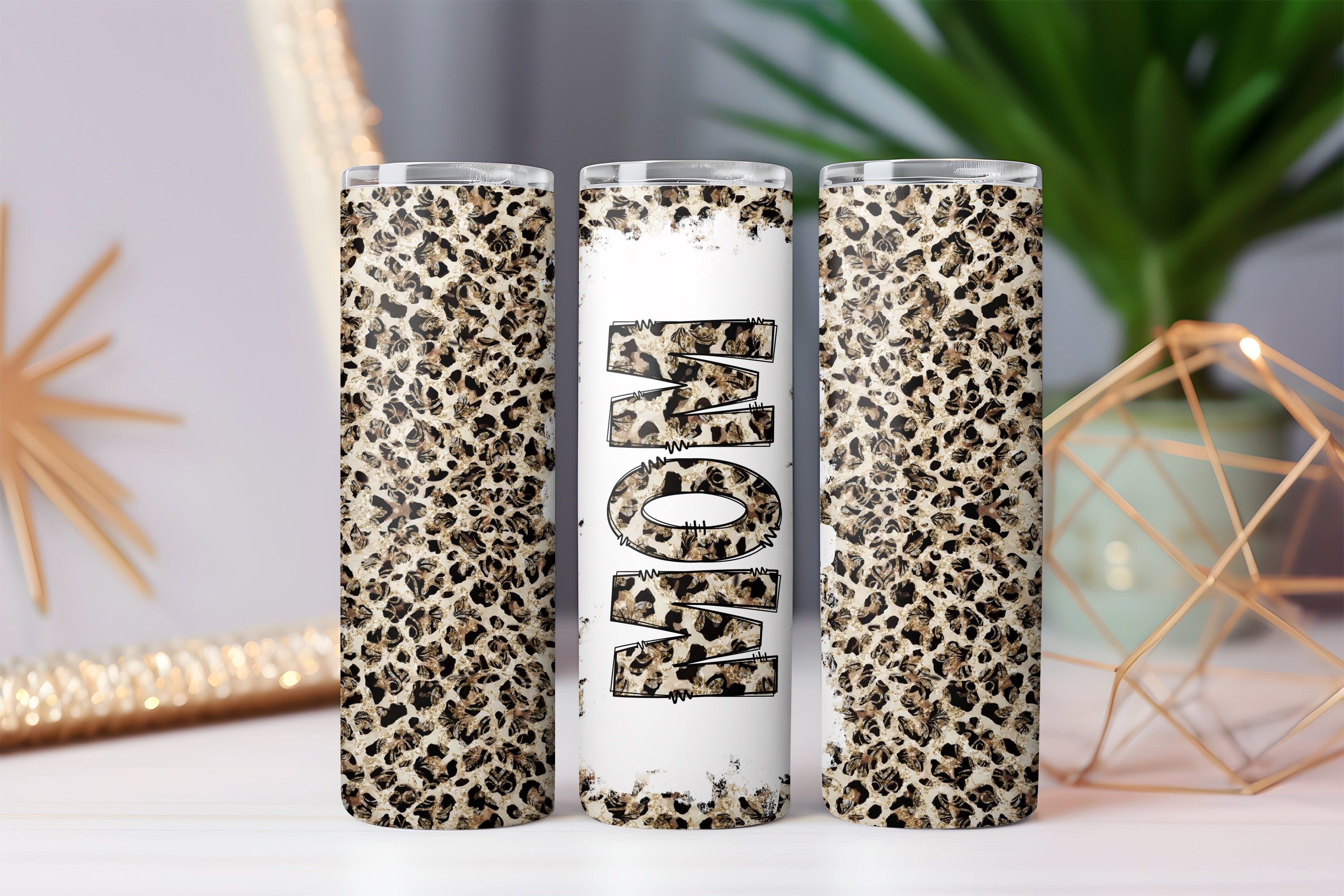Tiger-themed 20oz insulated tumbler with sliding lid and metal straw

Mom’s Roar tiger design on stainless skinny tumbler

Double-walled 20oz travel tumbler for hot or cold drinks