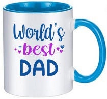 World's Best Dad 11oz Coffee Mug – Funny Father's Day Gift