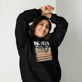 Unisex Hoodie - Never Apologize - Black History Month Edition