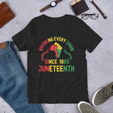 Unisex T-Shirt - 'Breaking Every Chain Since 1865' Juneteenth Celebration Shirt