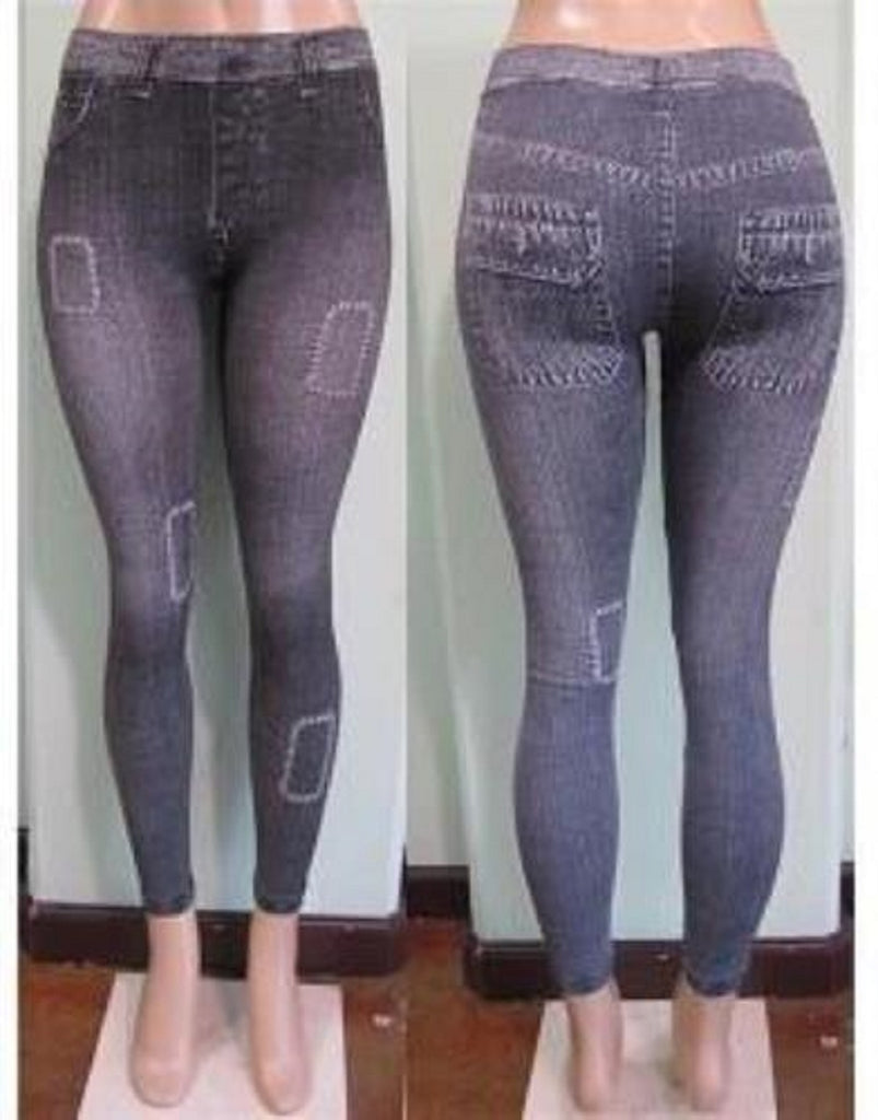 Women Seamless High Waist Skinny jeans Leggings Butt Lifter Jeggings Denim  Pants | eBay